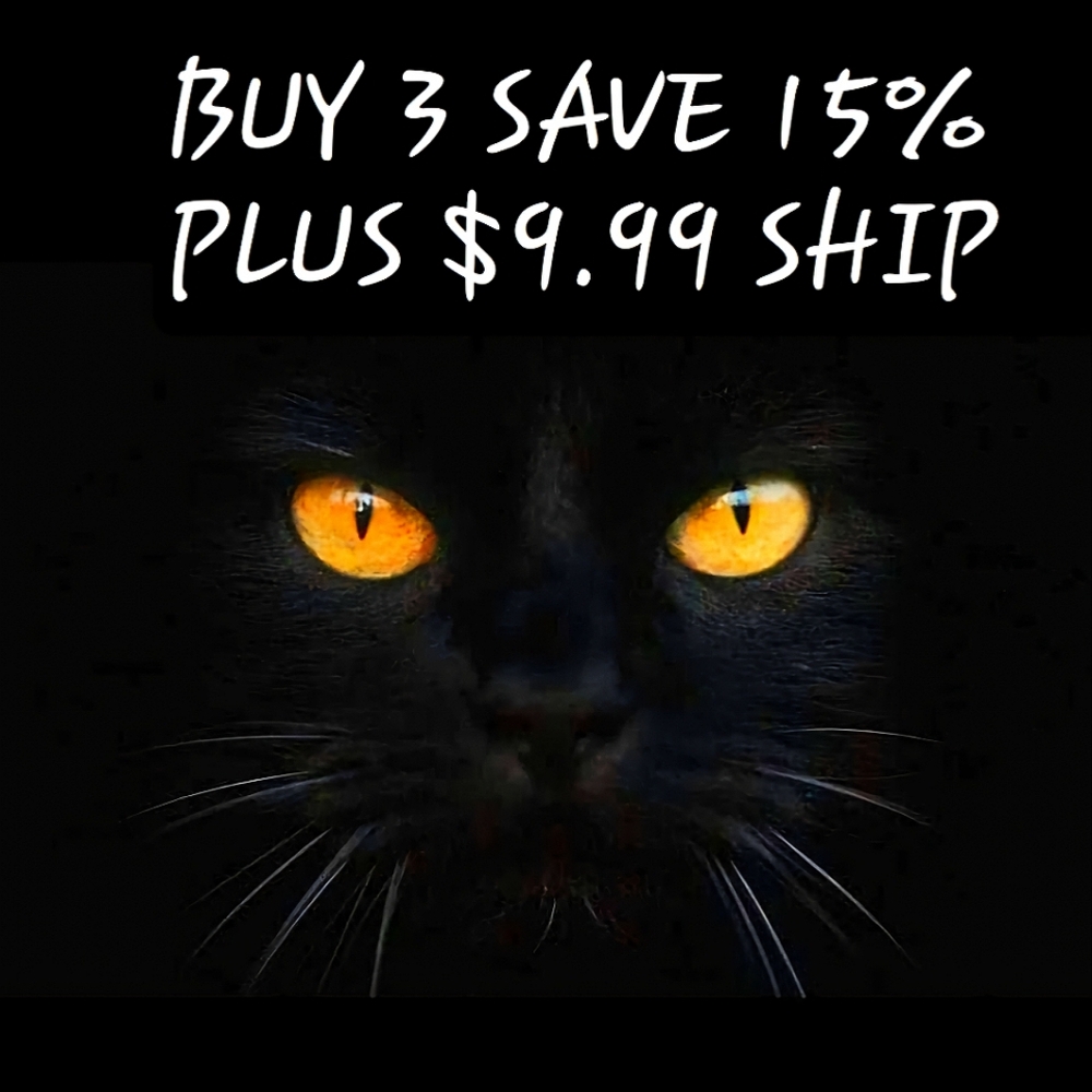BUY 3 SAVE 15% PLUS $9.99 SHIPPING